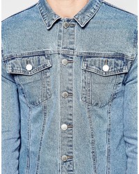 Veste en jean bleu clair Cheap Monday