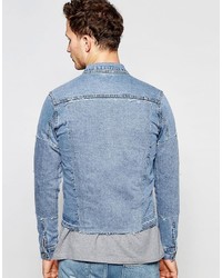 Veste en jean bleu clair Cheap Monday