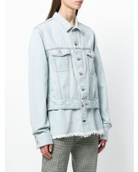 Veste en jean bleu clair Ambush