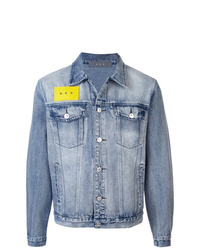 Veste en jean bleu clair Geo