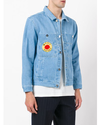 Veste en jean bleu clair Études