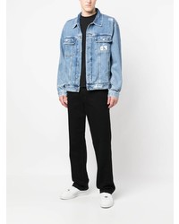 Veste en jean bleu clair Calvin Klein Jeans