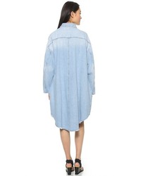 Veste en jean bleu clair Maison Martin Margiela