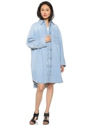 Veste en jean bleu clair Maison Martin Margiela