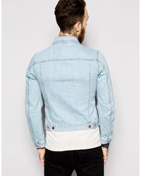 Veste en jean bleu clair Nudie Jeans