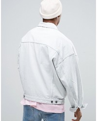 Veste en jean bleu clair Asos