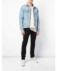 Veste en jean bleu clair John Elliott