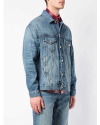 Veste en jean bleu clair Adaptation