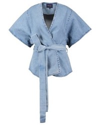 Veste en jean bleu clair WÅVEN