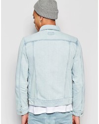 Veste en jean bleu clair WÅVEN