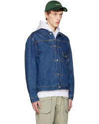 Veste en jean bleu marine thisisneverthat