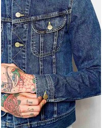 Veste en jean bleu marine Lee