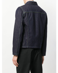 Veste en jean bleu marine Marni