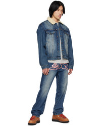 Veste en jean bleu marine Icecream