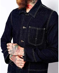 Veste en jean bleu marine Lee