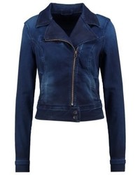 Veste en jean bleu marine LTB