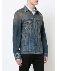 Veste en jean bleu marine R13