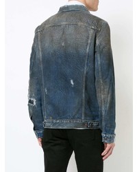 Veste en jean bleu marine R13