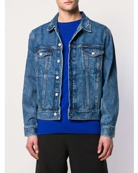 Veste en jean bleu marine Calvin Klein Jeans