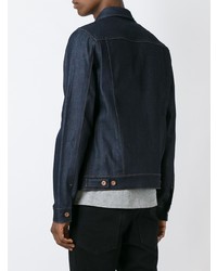 Veste en jean bleu marine Natural Selection