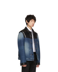 Veste en jean bleue Moncler Genius