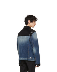 Veste en jean bleue Moncler Genius