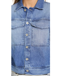 Veste en jean bleue AG Jeans