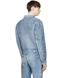 Veste en jean bleue Calvin Klein Collection