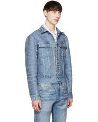 Veste en jean bleue Calvin Klein Collection
