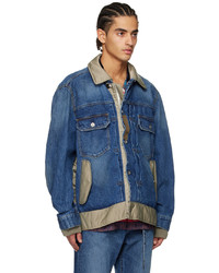 Veste en jean bleue Sacai