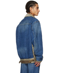 Veste en jean bleue Sacai