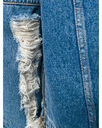 Veste en jean bleue MSGM