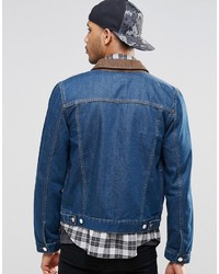 Veste en jean bleue Asos