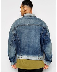 Veste en jean bleue Asos