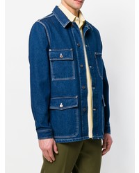 Veste en jean bleue AMI Alexandre Mattiussi