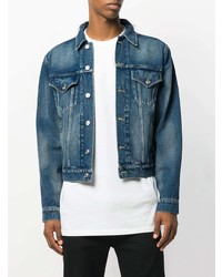 Veste en jean bleue Balenciaga