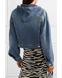 Veste en jean bleue Ganni