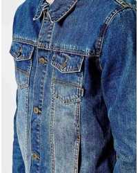 Veste en jean bleue Asos