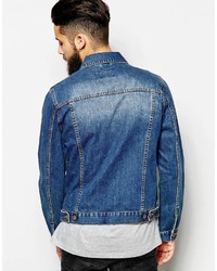 Veste en jean bleue Asos