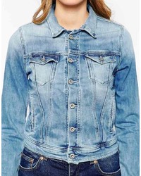 Veste en jean bleue Pepe Jeans