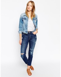 Veste en jean bleue Pepe Jeans