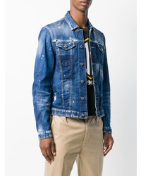 Veste en jean bleue DSQUARED2