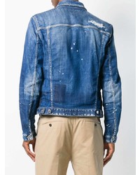 Veste en jean bleue DSQUARED2