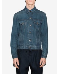 Veste en jean bleue Gucci