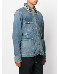 Veste en jean bleue Sacai