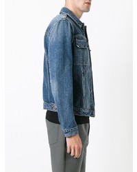 Veste en jean bleue Helmut Lang