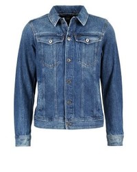 Veste en jean bleue