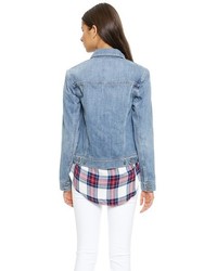 Veste en jean bleue Paige Denim