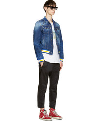 Veste en jean bleue DSQUARED2