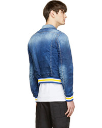 Veste en jean bleue DSQUARED2